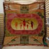 Screw Calm And Running Running Quilt Blanket  Quilt
